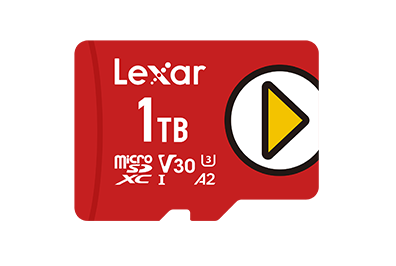 PLAY microSDXC™ UHS-I Card